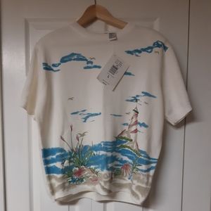 Alia-Short sleeve sweater